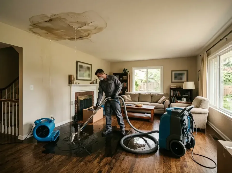 attic-pipe-burst-ceiling-drip-008 — frequently asked questions, Water Damage Restoration & Carpet Care in Minden, NV